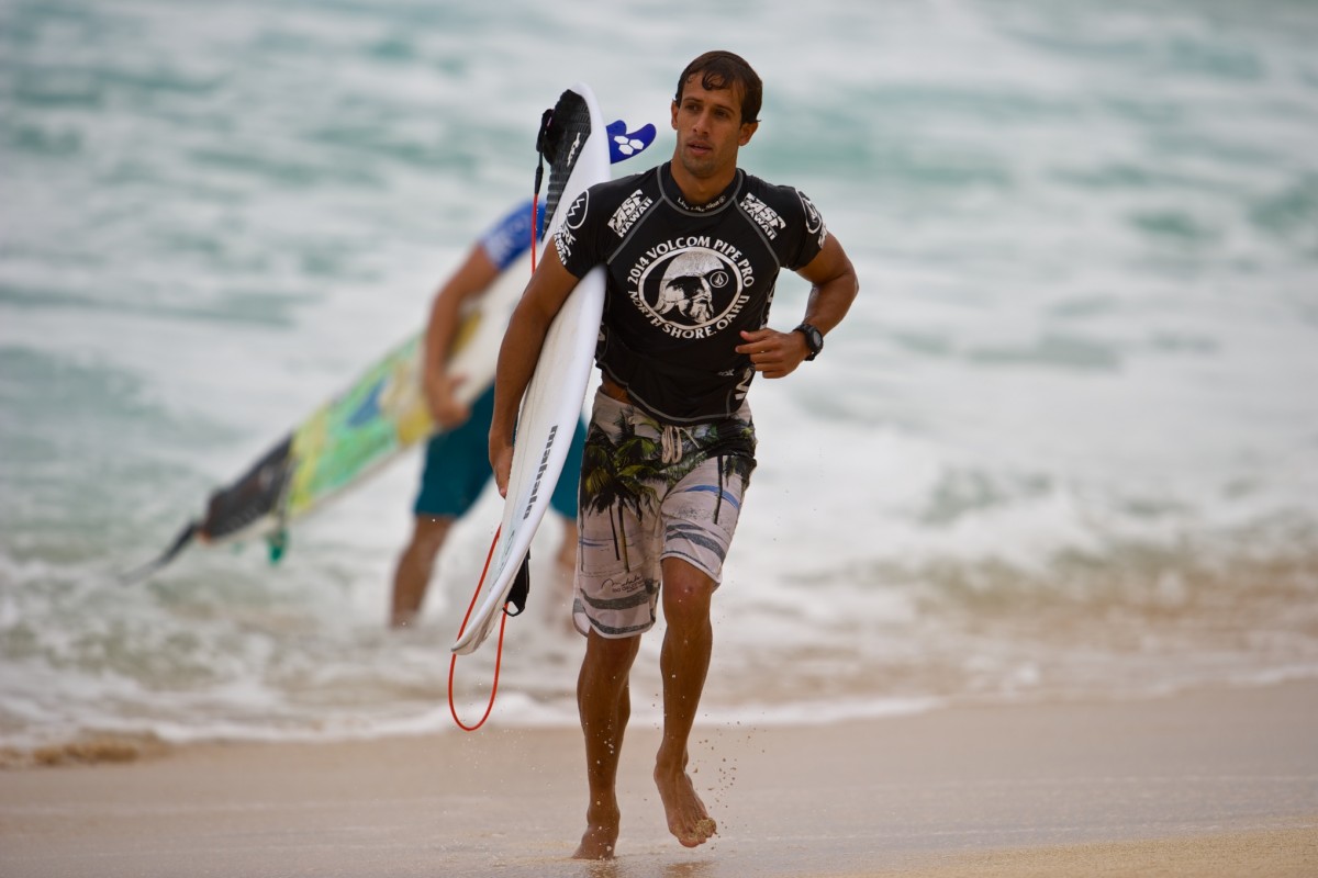 Oahu North Shore Big Wave Action