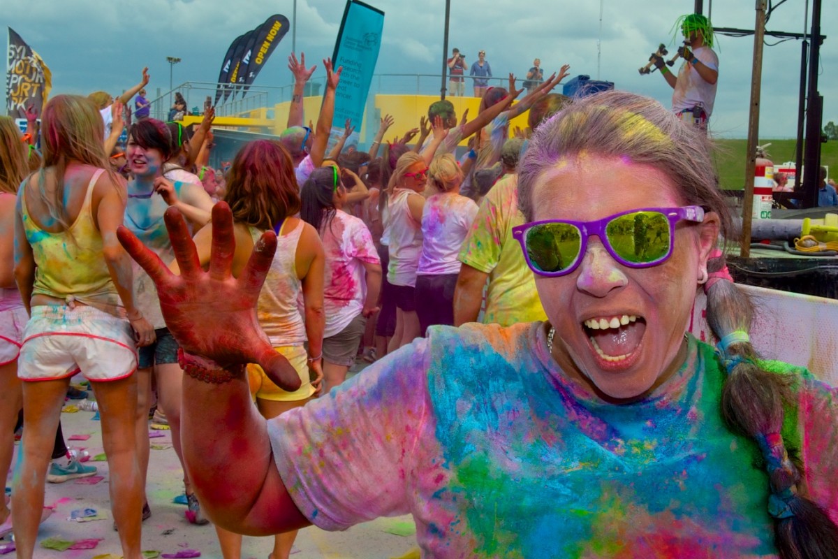 Color Me Rad 5k, Colour Run