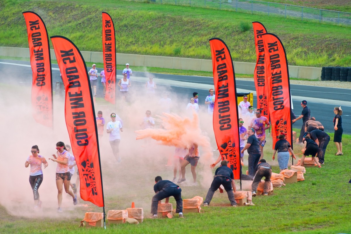 Color Me Rad 5k, Colour Run