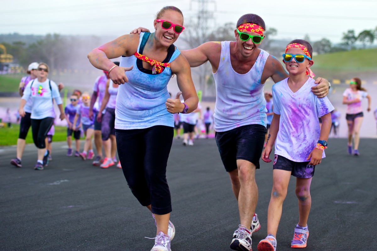 Color Me Rad 5k, Colour Run